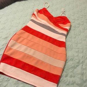 Orange Bodycon Dress. Worn once!